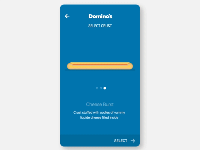 Pizza - Toppings and Placing Order app customisation dominos ios order pizza pizza hut toppings ui
