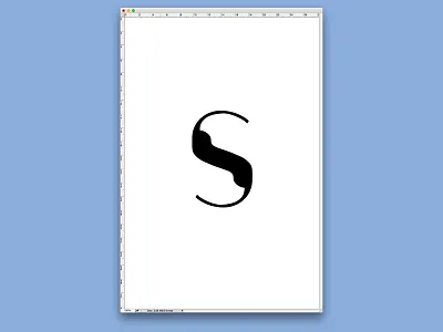 WIP 070 letter s lettering letters logo logo design shape type type design