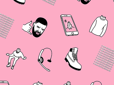 Hotline Bling boot drake hotline bling icons iphone turtleneck