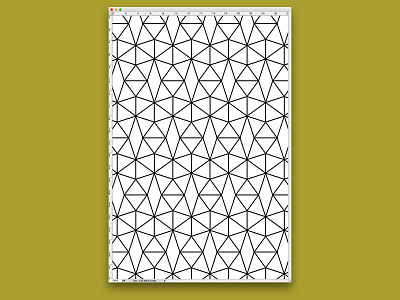 WIP 068 grid grid system lines pentagon pentagonal shapes