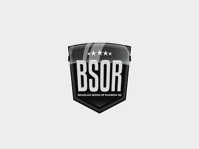 BSOR ( Brazilian Series of Rainbow Six ) brand branding icon league logo logobrand logotype mascot rainbow six