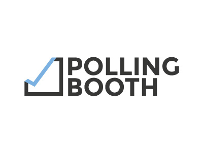 Polling Booth -- V2 branding check design election icon identity logo logomark poll simple vector