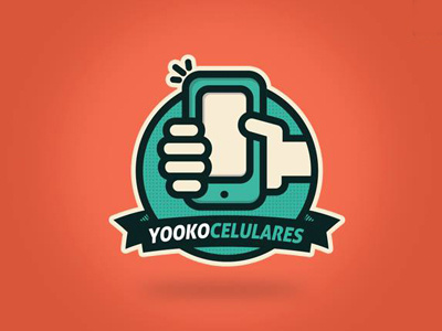 Yooko Cellphone Shop cell cellphone identity iphone logo mobile phone