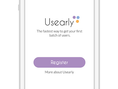 Day 3 - Landing Page dailyui landing page minimal