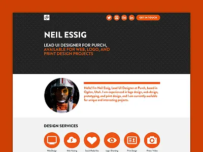 Personal Website portfolio responsive web