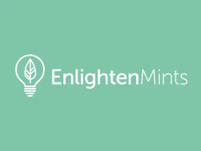 EnlightenMints brand design icon identity logo logomark mints product wordmark