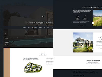 W.I.P. luxury home black contrast exlusive gold luxury minimalism ui uidesing ux uxdesign webdesign website