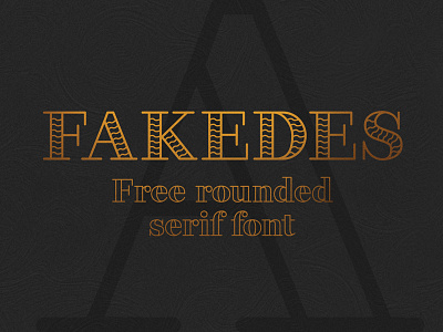 Fakedes Font Update behance cyrilmikhailov dark fakedes font free gold line upgrate