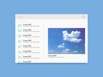 Day 054 - Spotlight Search daily dailyui day054 day54 search spotlight ui user interface