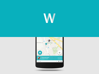 aword app app branding clean design editorial flat layout logo material ui ux visual
