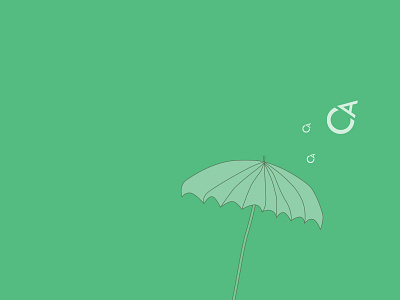 Personal Branding illustration personal branding umbrella