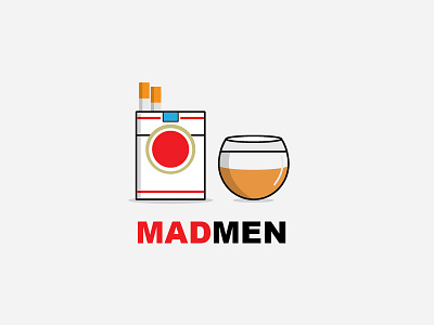 MADMEN amc cigarettes don draper lucky strike mad men tv whiskey