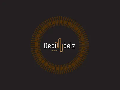 Decibelz Fusion Bar Logo bar live logo music world