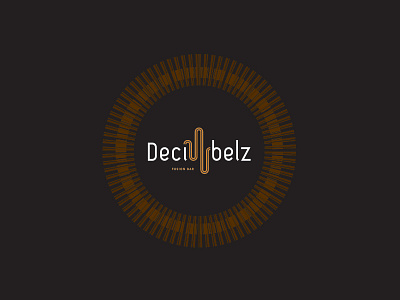 Decibelz Fusion Bar Logo bar live logo music world