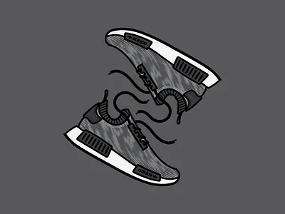 NMD adidas gray hypebeast kicks runner shoes