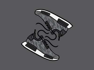 NMD adidas gray hypebeast kicks runner shoes