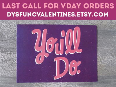 Funny Valentine's Day Cards dysfunctional valentines funny valentines hand drawn hand lettering hand letters lettering letters type typography valentine valentines day vday