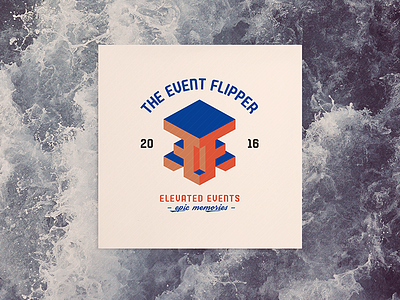 Event Flipper II brand event logo mark party