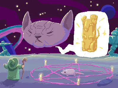Pixel Art Game for Global Game Jam 2016 character cute fun game gamedev gamejam magic pixel unity‬ wizard ‪ggj16‬ ‪indiegame