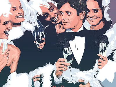 Vogue Paris par Baryshnikov cover destrology illustration poster triangles vogue vogueparis