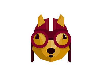 The Flying Squirrel flying logo squirrel study vector