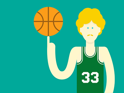 Larry Bird basketball celtics dreamteam nba oldschool