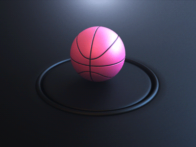 2x Dribbble Invite 3d animation ball design dribbble fun invite webshocker