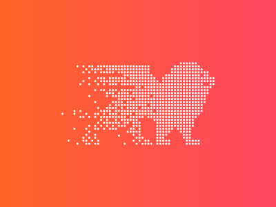 hello! behance cracow debut graphic sign griffin kraków law lawyer lion logo logo design pixels