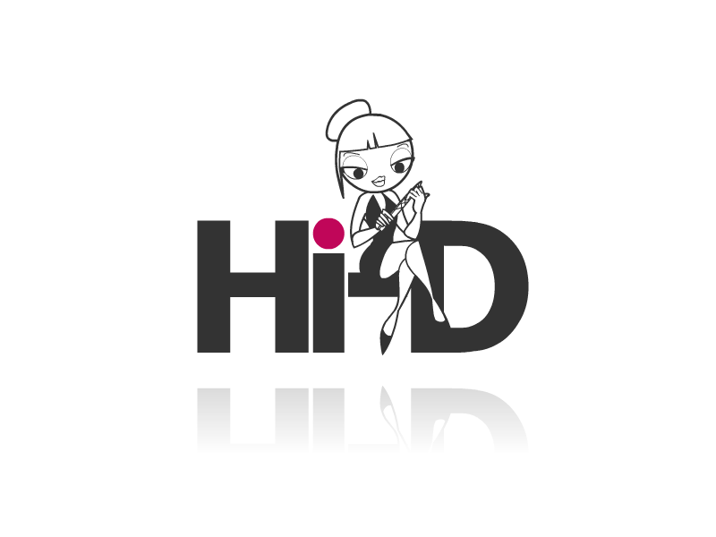 Hi D animation filling nails flat gif loading motion vector woman