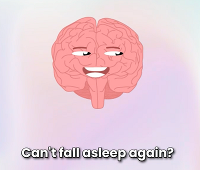 An Ad for a Sleep Tracker App 2d animation after effects animation motion graphics