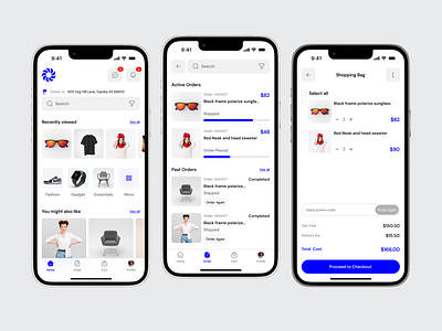 Fashion Shopping App UI Design add to cart animation app app design apps buy now cart checkout design ecommerce fashion interaction interface order product design purchase shopping ui uixu design ux