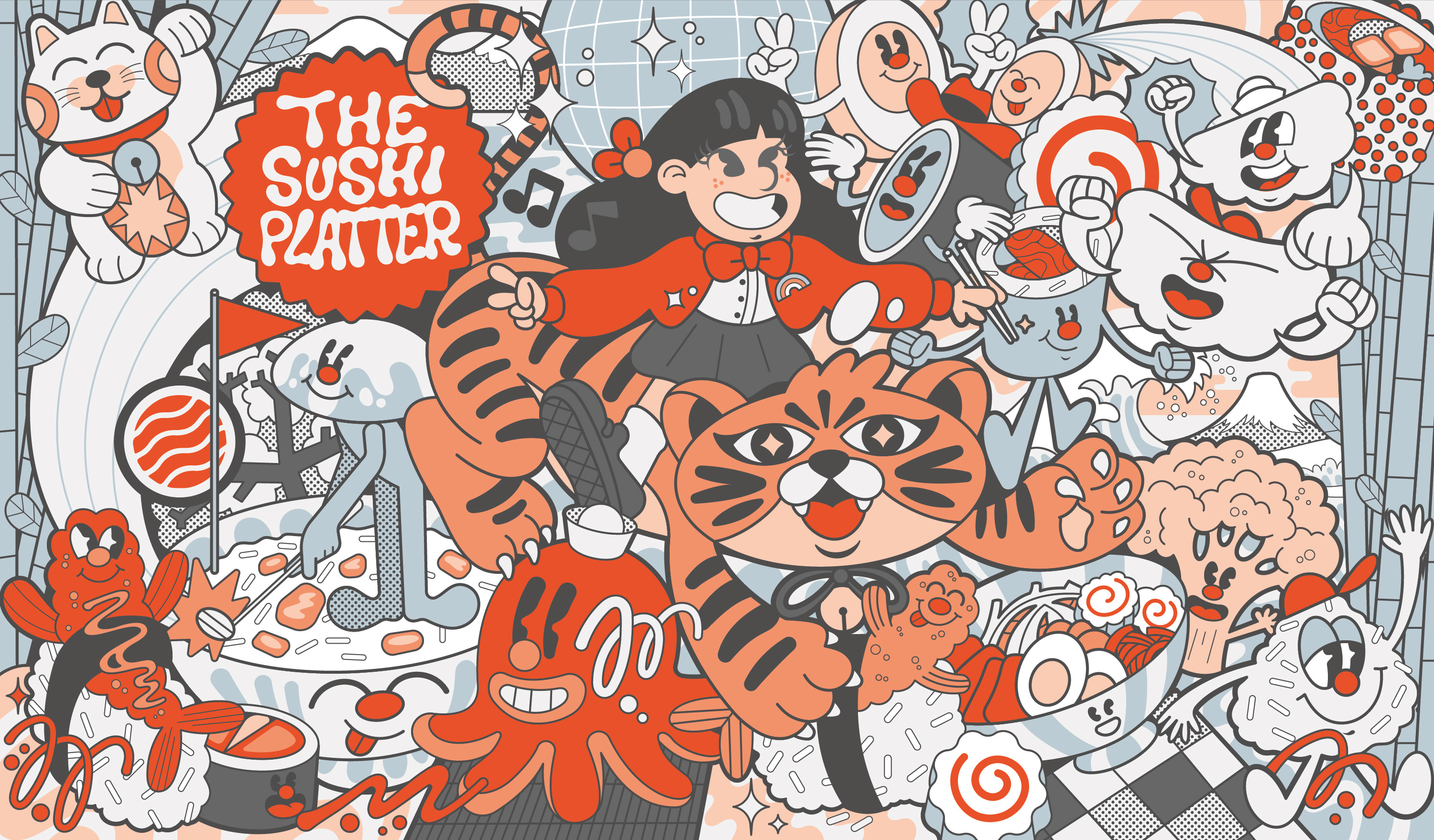 Example of Brand Illustration & Character Design