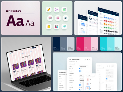 Izzi Design System app case study design system education figma grid guidelines izzi library primitives product saas scalable styleguide system tokens ui ux variables web