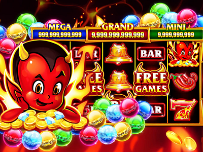 Devils Online Slot Machine betting blockchain cartoon casino casino game slots character cryptogame gambling game art game design gaming design graphic design icons igaming slots illustration jackpot slot slot machine slot machines slots casino