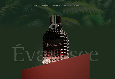 A Luxurious Fragrance Experience - Website ✨ branding design photoshop research ui ux website