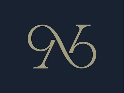 Infinity N Letter Monogram beauty boutique brand cute elegant fashion infinity luxury minimal monogram n royal salon