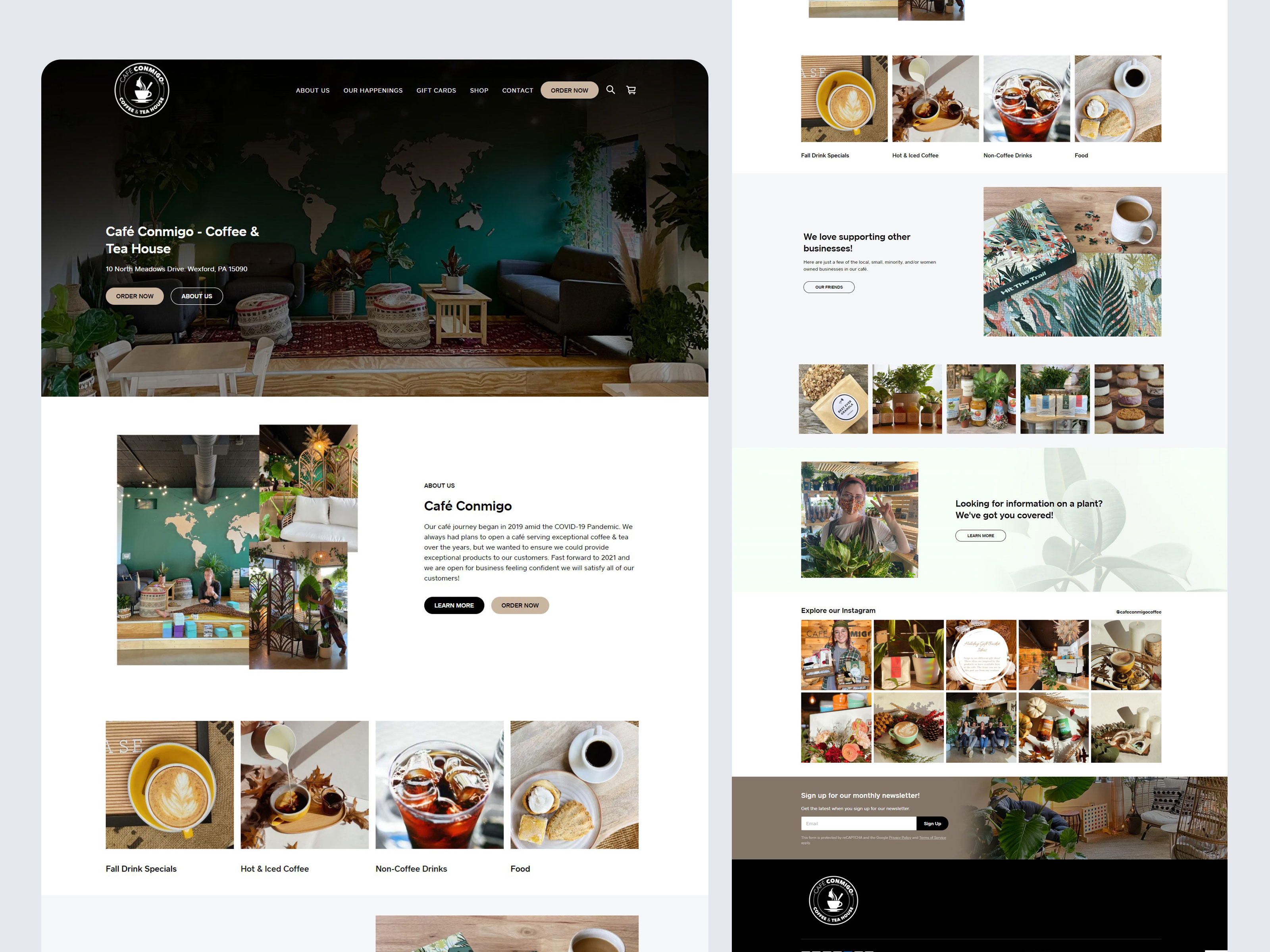 Example of Square Online Store