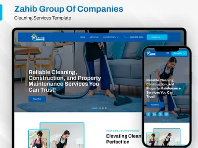 Cleaning Services Template cleaning cleaning landing page cleaning servoces cleaning template