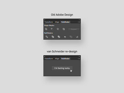 Illustrator Pathfinder Re-Design