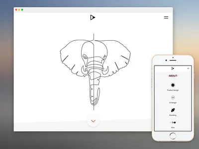 Bryced.me [Fully Responsive Portfolio Site] bryced.me designer minimal mobile portfolio website responsive ui ux web