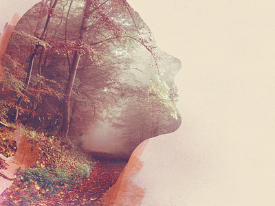 Nameless Woman composite face photoshop silhouette woman