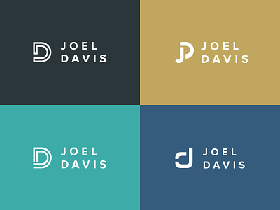 Personal Mark d j jd logo mark monogram personal personal brand