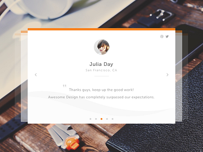 Testimonials clean dailyui elegant sketch testimonials ui