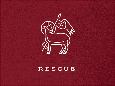 Gospel #3 gospel icon lamb line work redeemer rescue