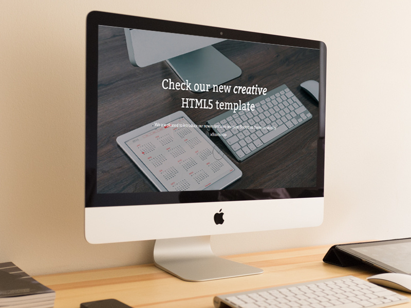 Example of Minimal Website For Your Business