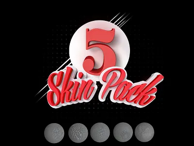 5 Skin brush pack ZBrush vol.1 3d download pack psd skin zbrush