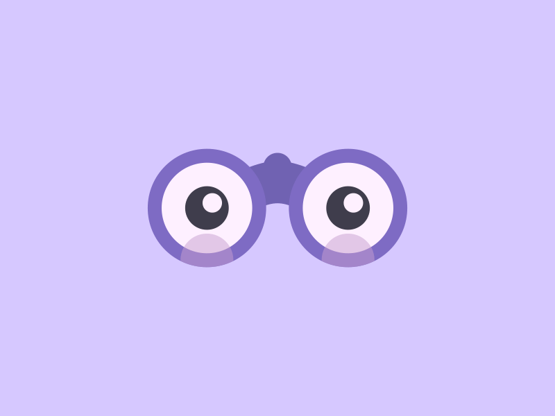 We're Hiring! binoculars designer gif hiring job stockholm ui ux