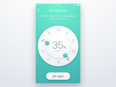 9th Week (Tuesday) - Astrology Compliance app astrology compliance fit free mobile sketch themeforest zodiac