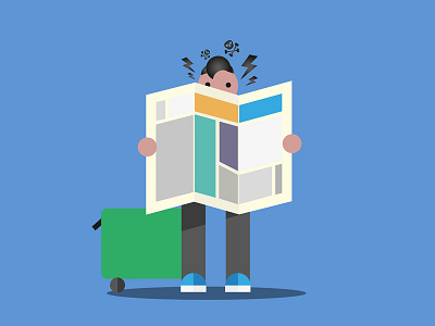Help Illustration 2d character colour flat help icons illustration vector
