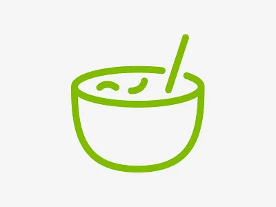 Mac N' Cheese bowl cheese icon line mac